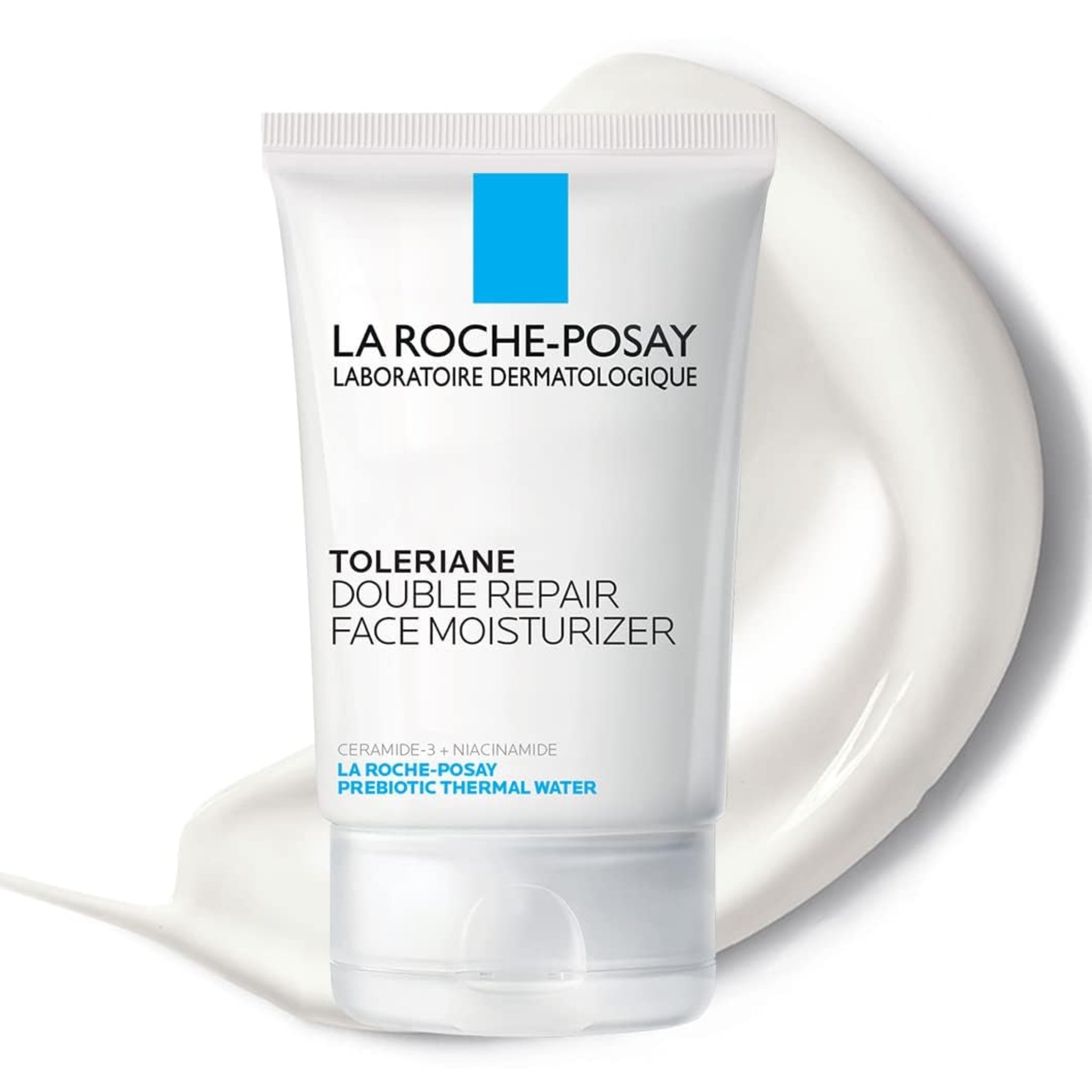 La Roche Posay Toleriane Double Repair Face Moisturize with Ceramide and Niacinamide for All Skin Types, Oil Free, Fragrance Free
