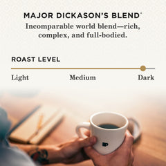 Peet's Coffee, Dark Roast Keurig K-Cup Pods - Major Dickason's Blend 75 Count  (1 Box of 75 K-Cup Pods)