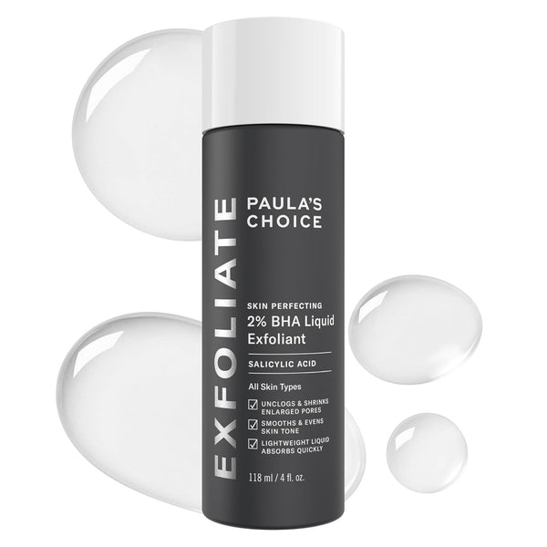 Paula's Choice SKIN PERFECTING 2% BHA Liquid Salicylic Acid Exfoliant-Facial Exfoliant for Enlarged Pores