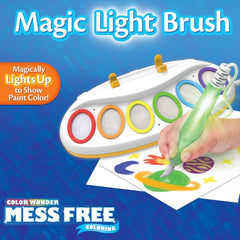 Crayola Color Wonder Magic Light Brush, Mess Free Painting Station for Kids