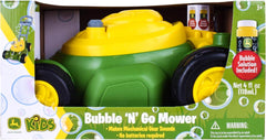 John Deere Bubble Lawn Mower for Toddlers, indoor and Outdoor Gardening Toy