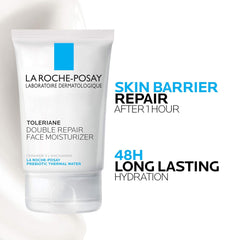 La Roche Posay Toleriane Double Repair Face Moisturize with Ceramide and Niacinamide for All Skin Types, Oil Free, Fragrance Free