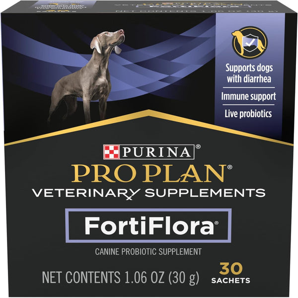 Purina Pro Plan Veterinary Supplements FortiFlora Dog  Nutritional Supplement - 30 Ct. Box