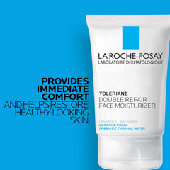 La Roche Posay Toleriane Double Repair Face Moisturize with Ceramide and Niacinamide for All Skin Types, Oil Free, Fragrance Free