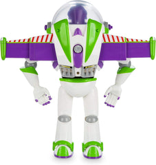 Disney Store Official Buzz Lightyear Interactive Talking Action Figure from Toy Story, Features 10+