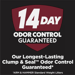 ARM & HAMMER Clump Complete Odor Sealing Clumping 14-Day Odor Control, Online Exclusive Formula, 37 Lbs