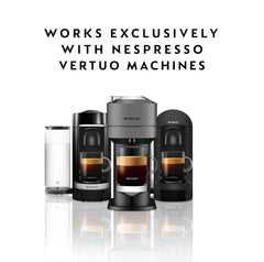 Nespresso Capsules Vertuo, Medium Roast Espresso Coffee, 30-Count Coffee Pods, Brews 2.7oz.