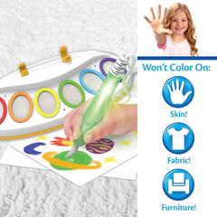 Crayola Color Wonder Magic Light Brush, Mess Free Painting Station for Kids