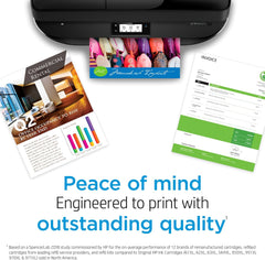 HP 67 Black/Tri-color Ink Cartridges for HP Printers | Works with Printer Series: DeskJet 1255, 2700, 4100; ENVY 6000, 6400