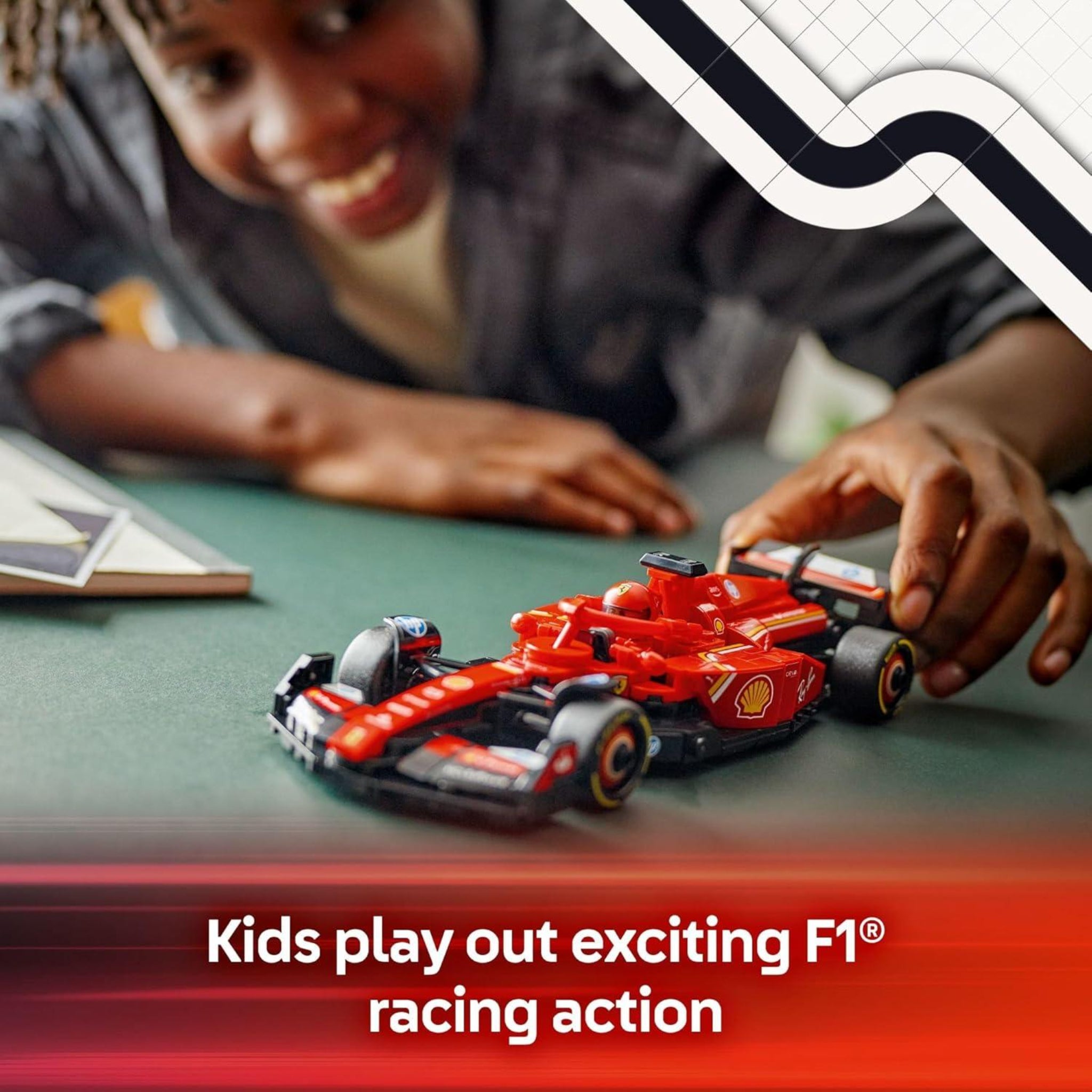 LEGO Speed Champions Ferrari SF-24 F1 Race Car- Building Sets for Kids, Boys & Girls, Ages 10+