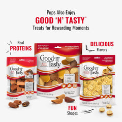 Good ‘n’ Fun Triple Flavor Kabobs Chews for Dogs, 24 Ounces, Made from Beef Hide, Pork Hide