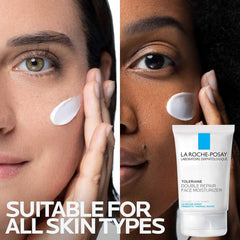 La Roche Posay Toleriane Double Repair Face Moisturize with Ceramide and Niacinamide for All Skin Types, Oil Free, Fragrance Free